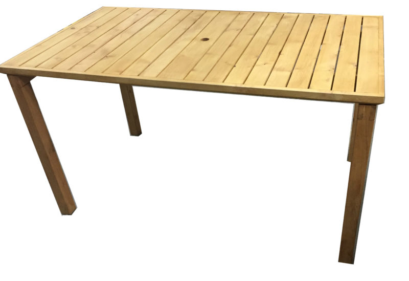 Tuintafel op maat van acacia hout